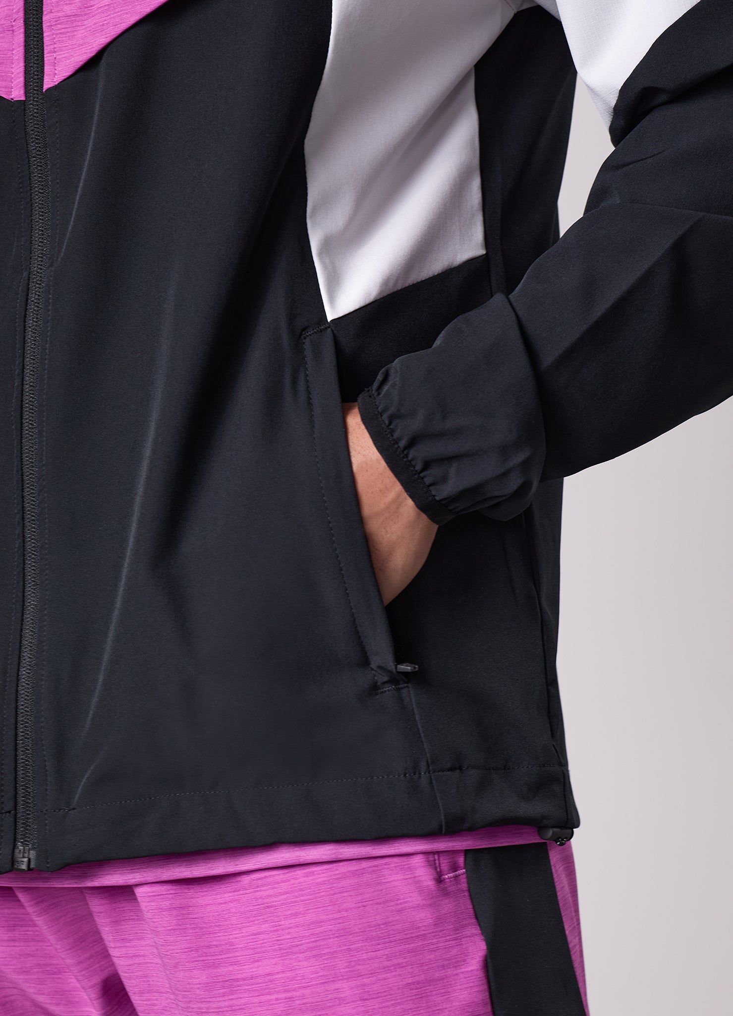 Gym king Vision Full Zip Hood - Magenta Purple