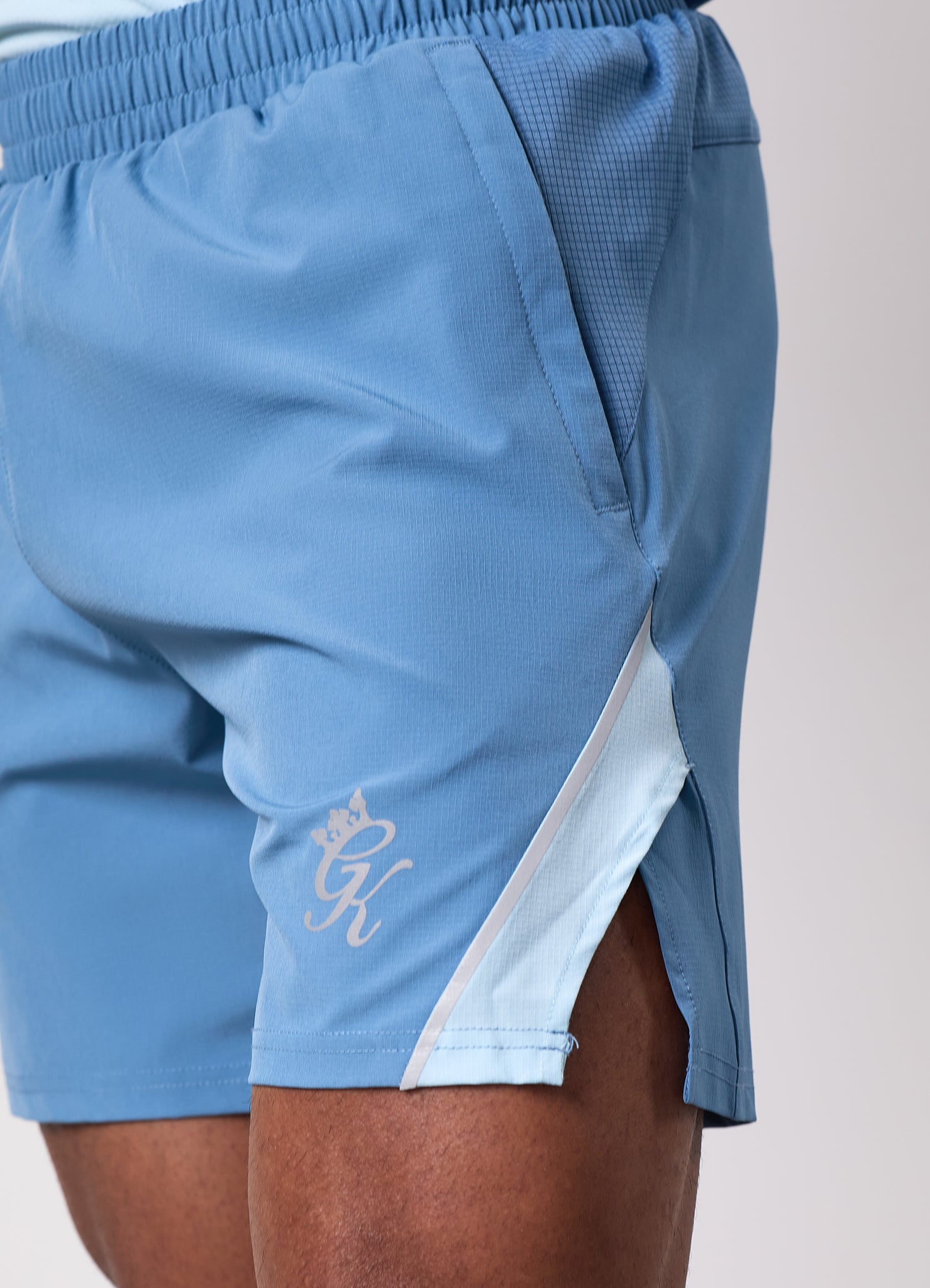 Gym King Flex 2.0 Short - Iced Aqua/Coastal Blue