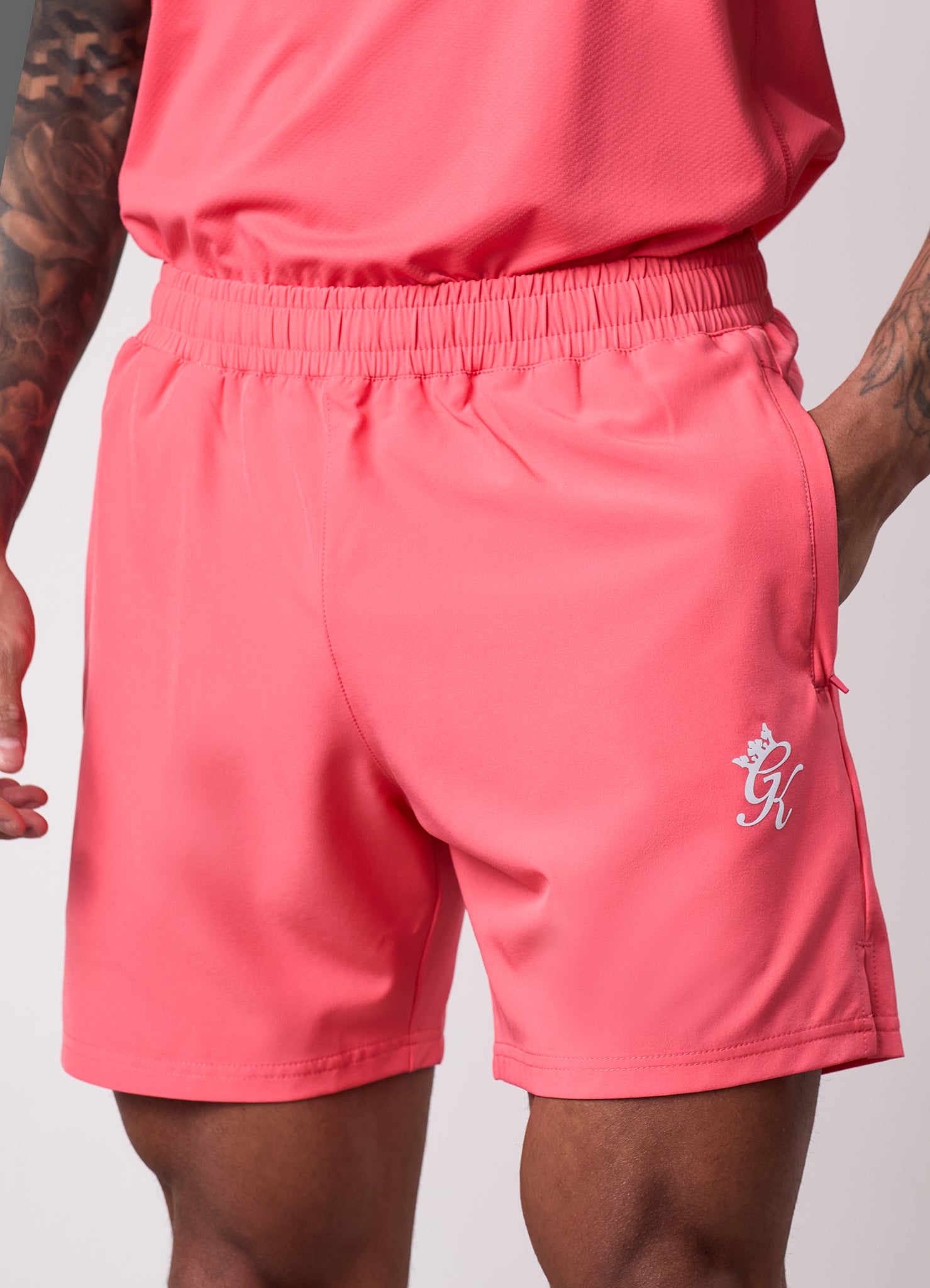 Gym King Energy 6" Short - Coral