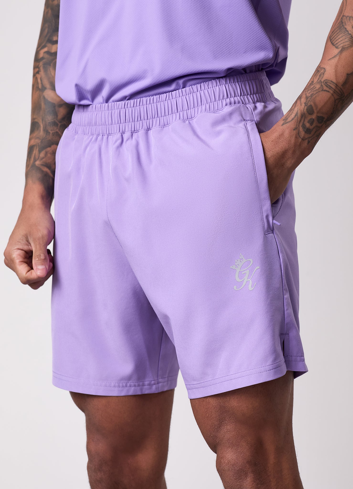 Gym King Energy 6" Short - Violet