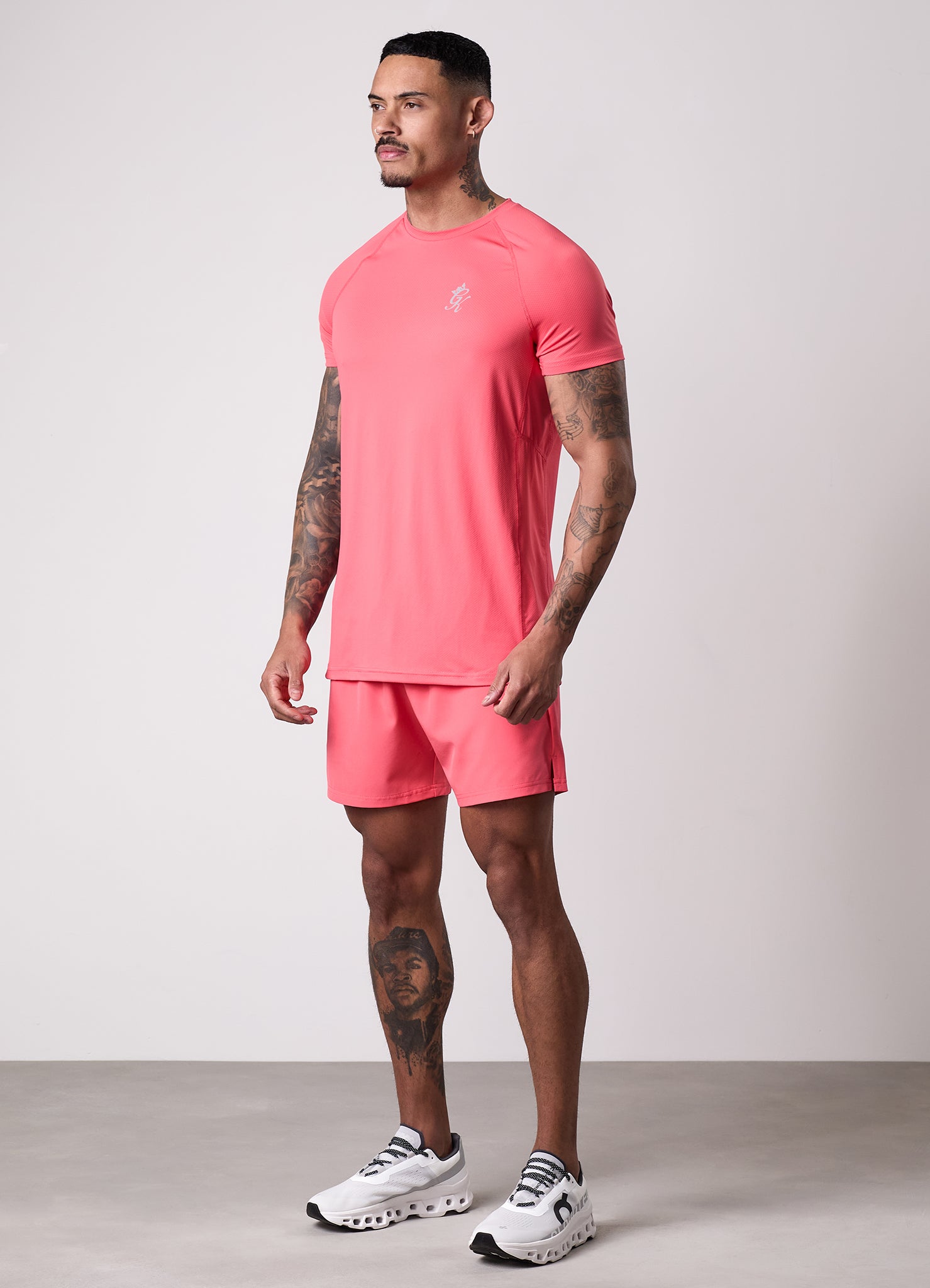 Gym King Energy Tee - Coral