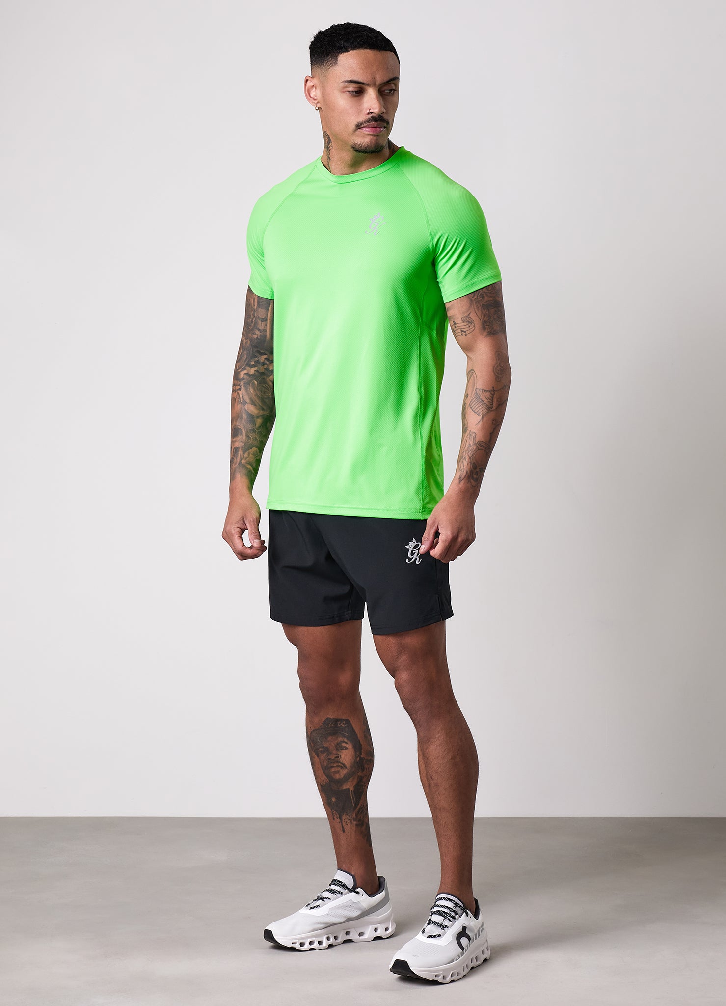 Gym King Energy Tee - Kiwi Green