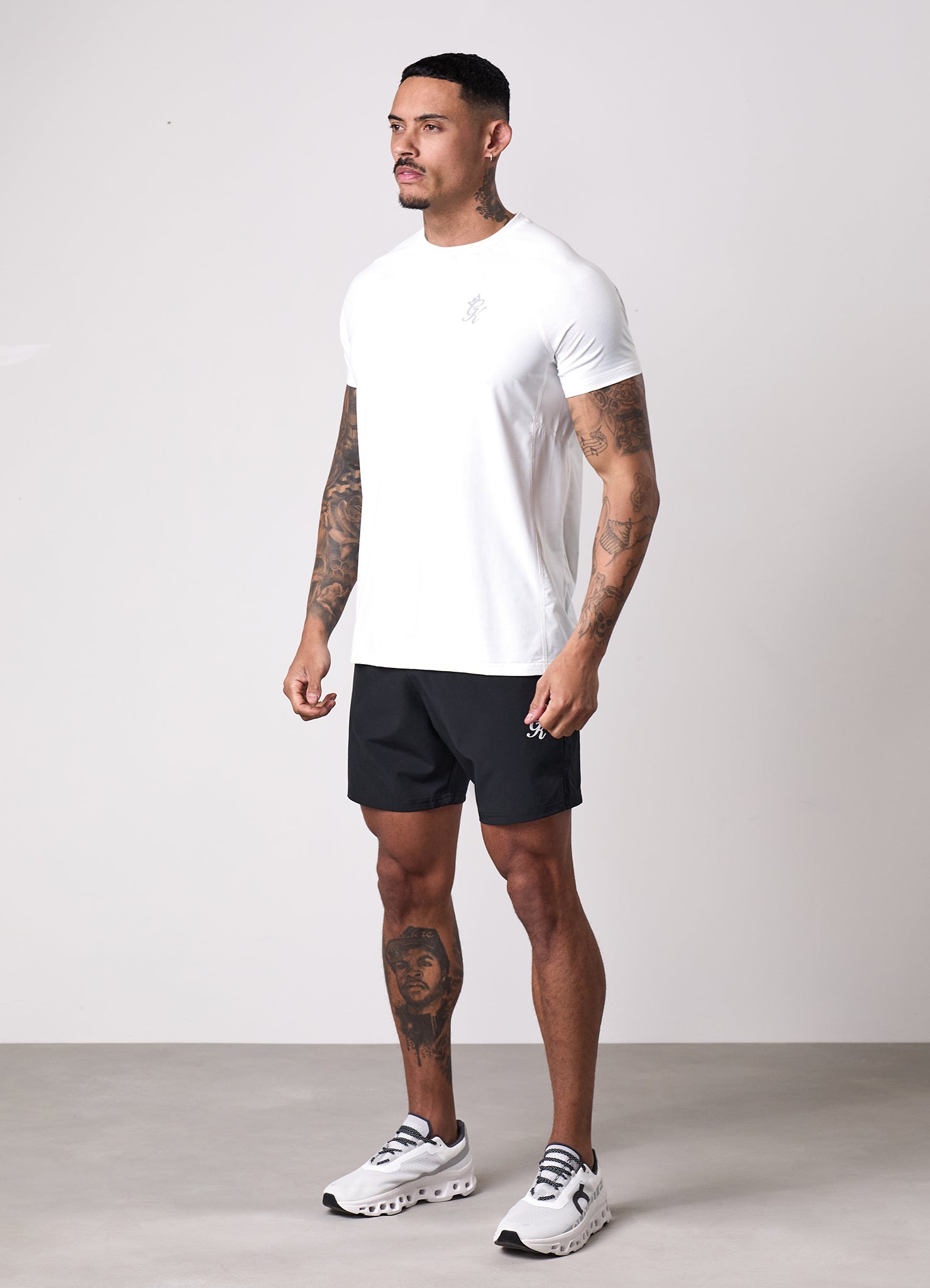 Gym king Energy Texture Tee - White