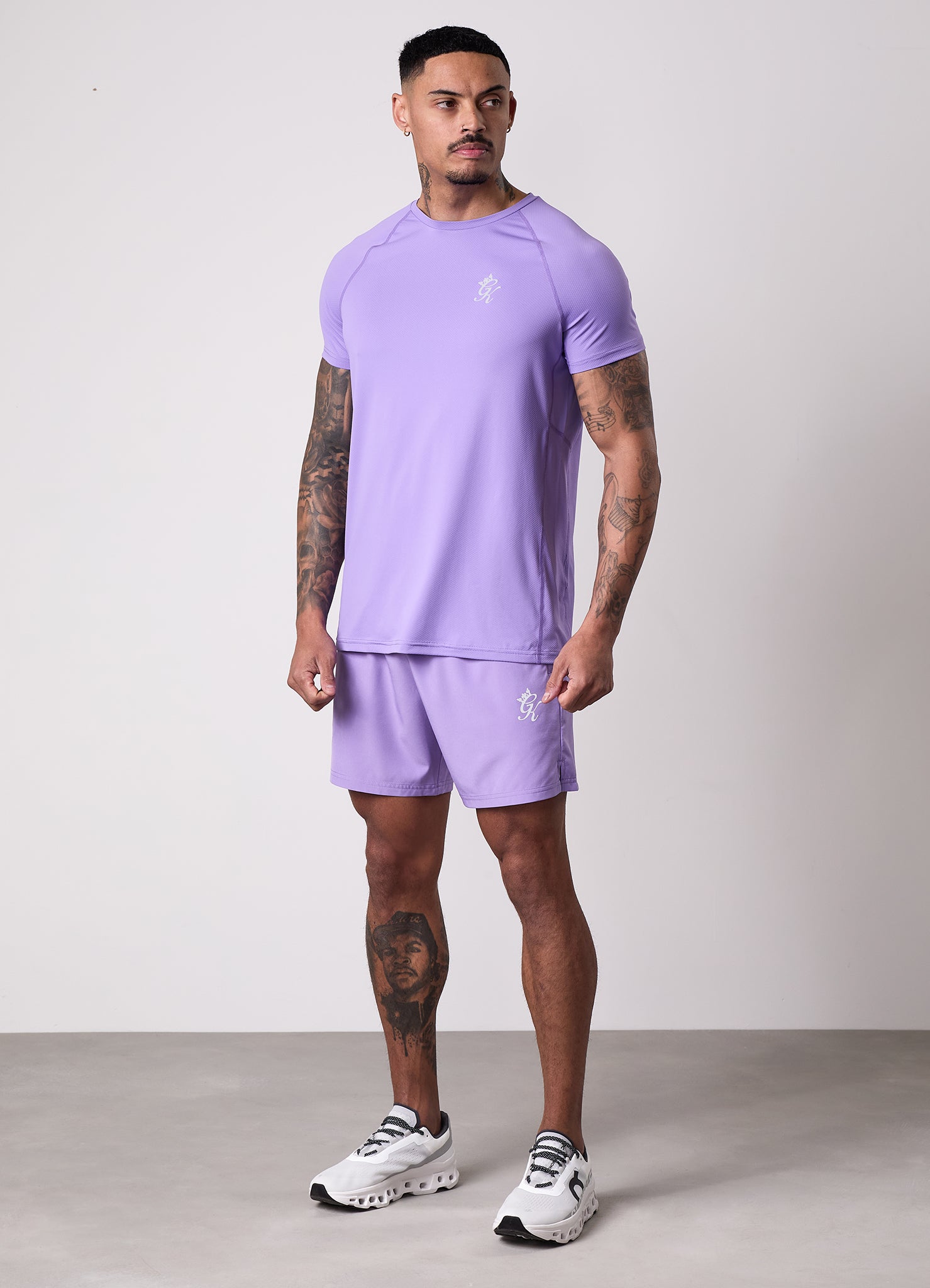 Gym King Energy Tee - Violet