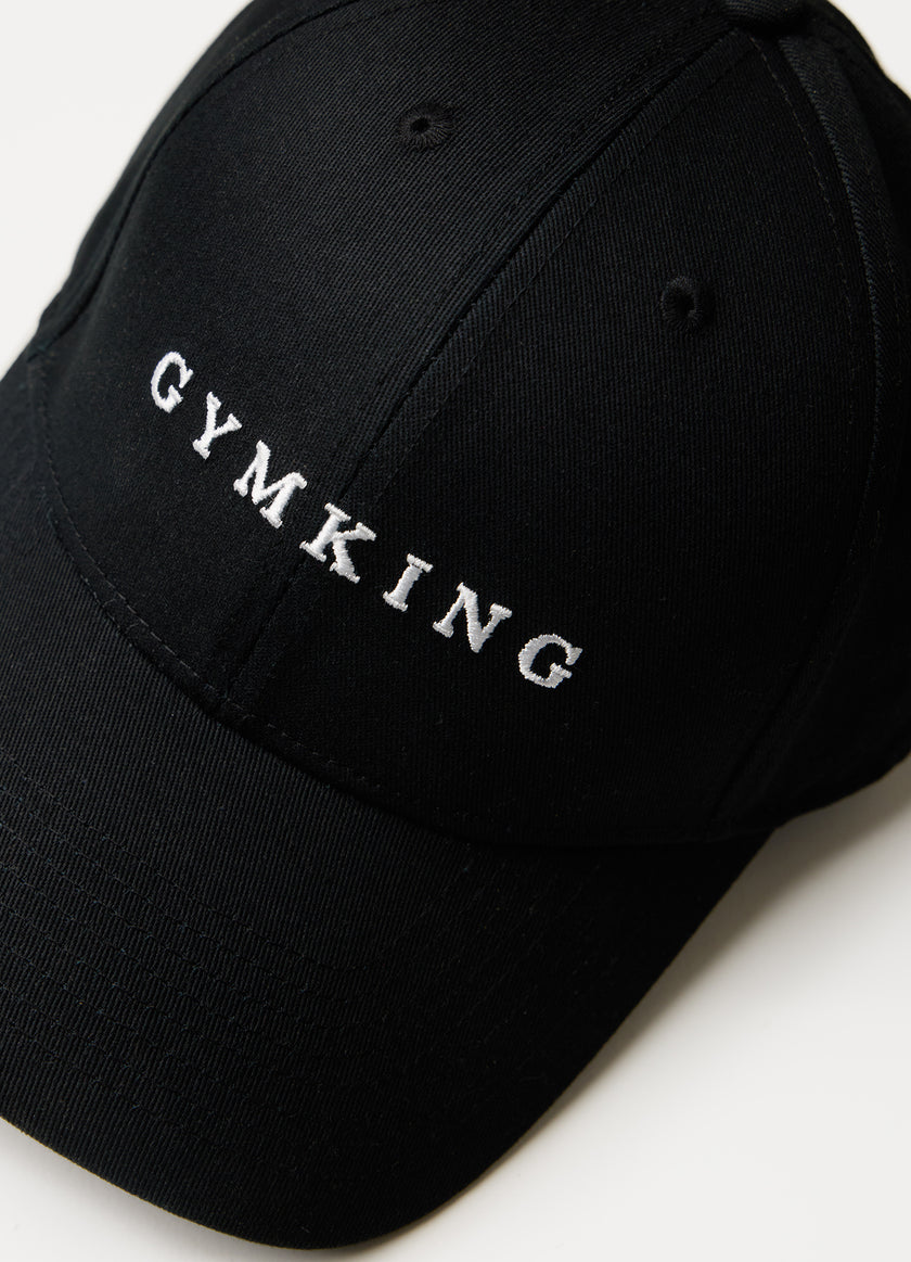 Gym King Linear Pitcher Cap - Black
