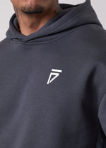 Gym King Fight Division Hood Tracksuit - Graphite