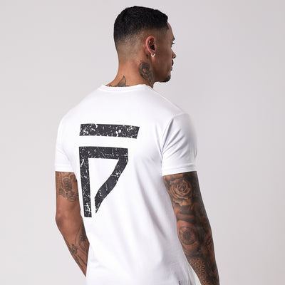 Gym King Fight Division Tee - White