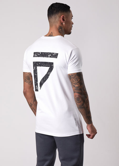 Gym King Fight Division Tee - White
