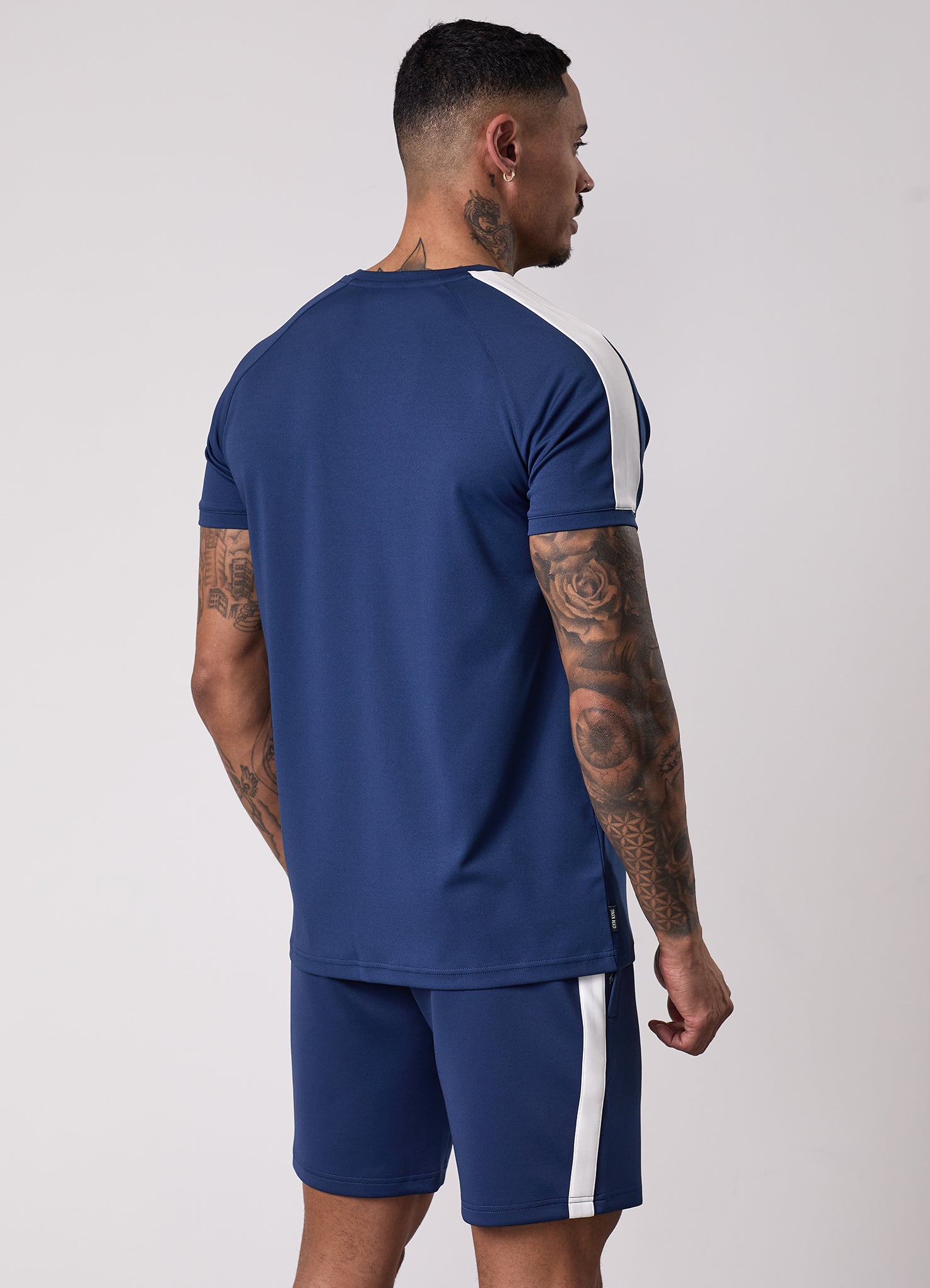 Gym King Core Plus Poly Tee - Moonlight Blue