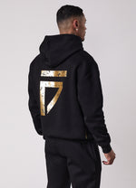 Gym King Fight Division Hood Tracksuit - Black