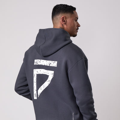 Gym King Fight Division Hoodie - Graphite