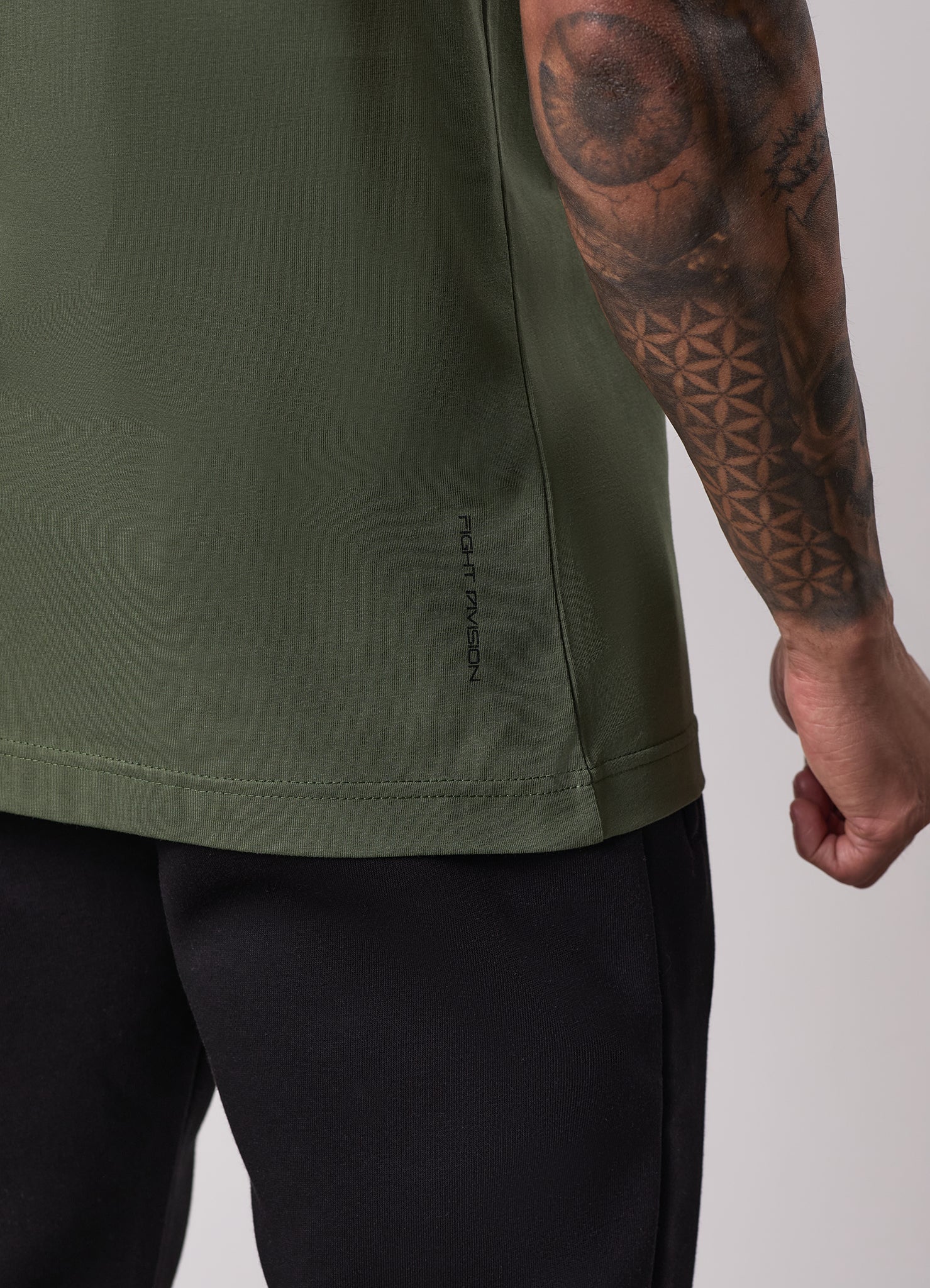 Gym King Fight Division Tank - Deep Olive