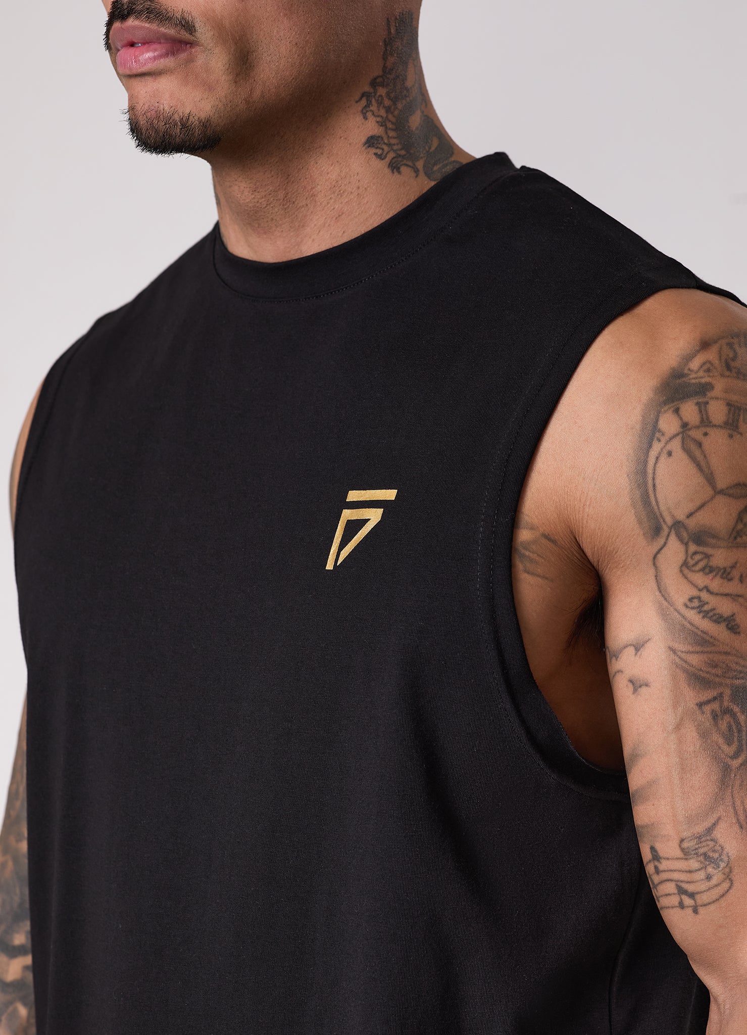 Gym King Fight Division Tank - Black