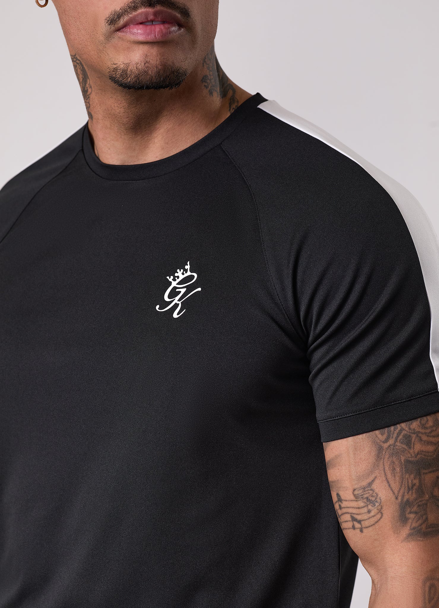Gym King Core Plus Poly Tee - Black