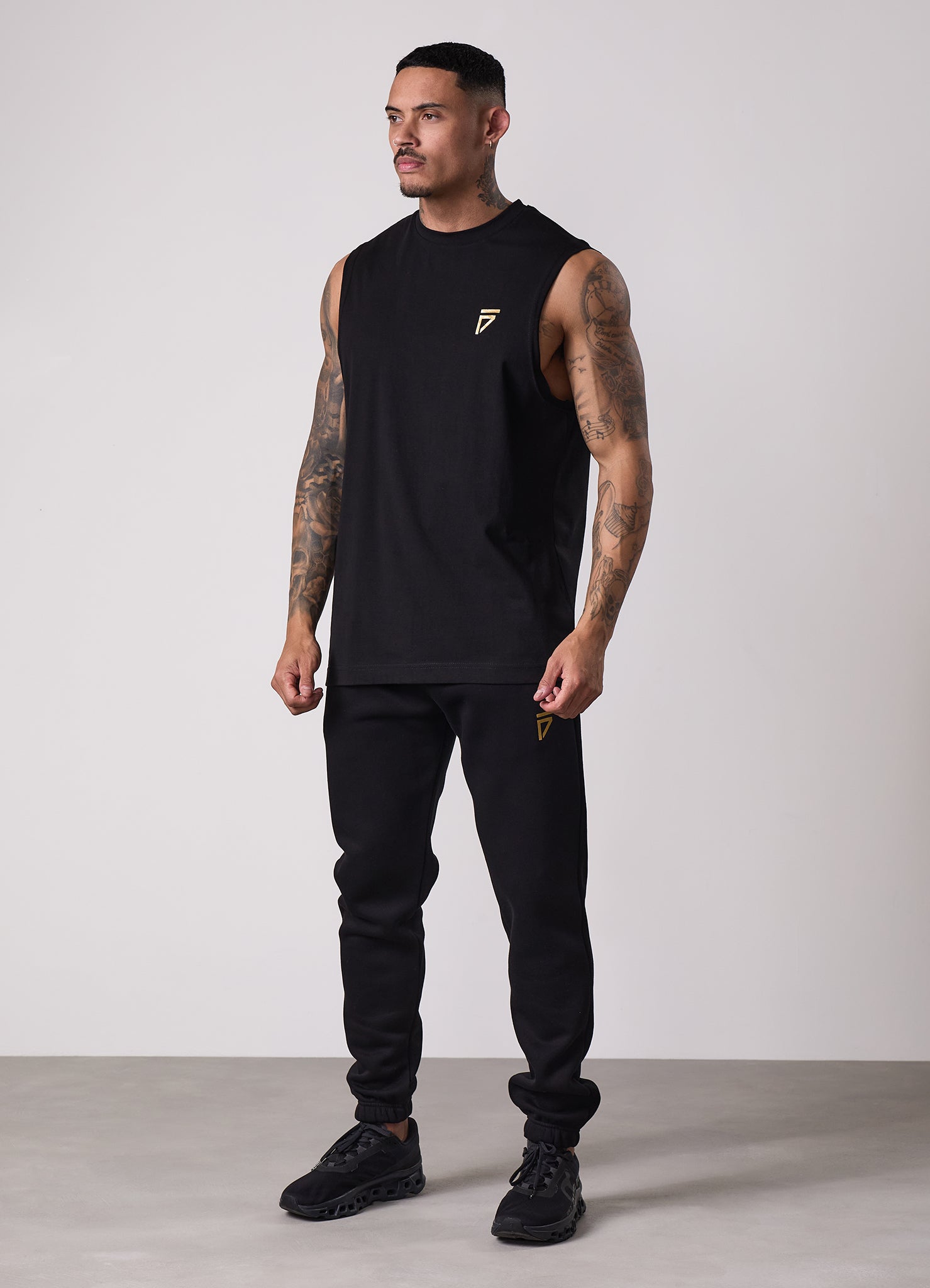 Gym King Fight Division Tank - Black