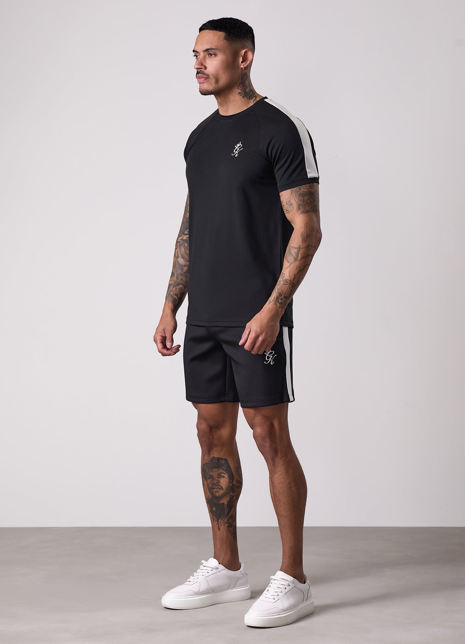 Gym King Core Plus Poly Tee - Black