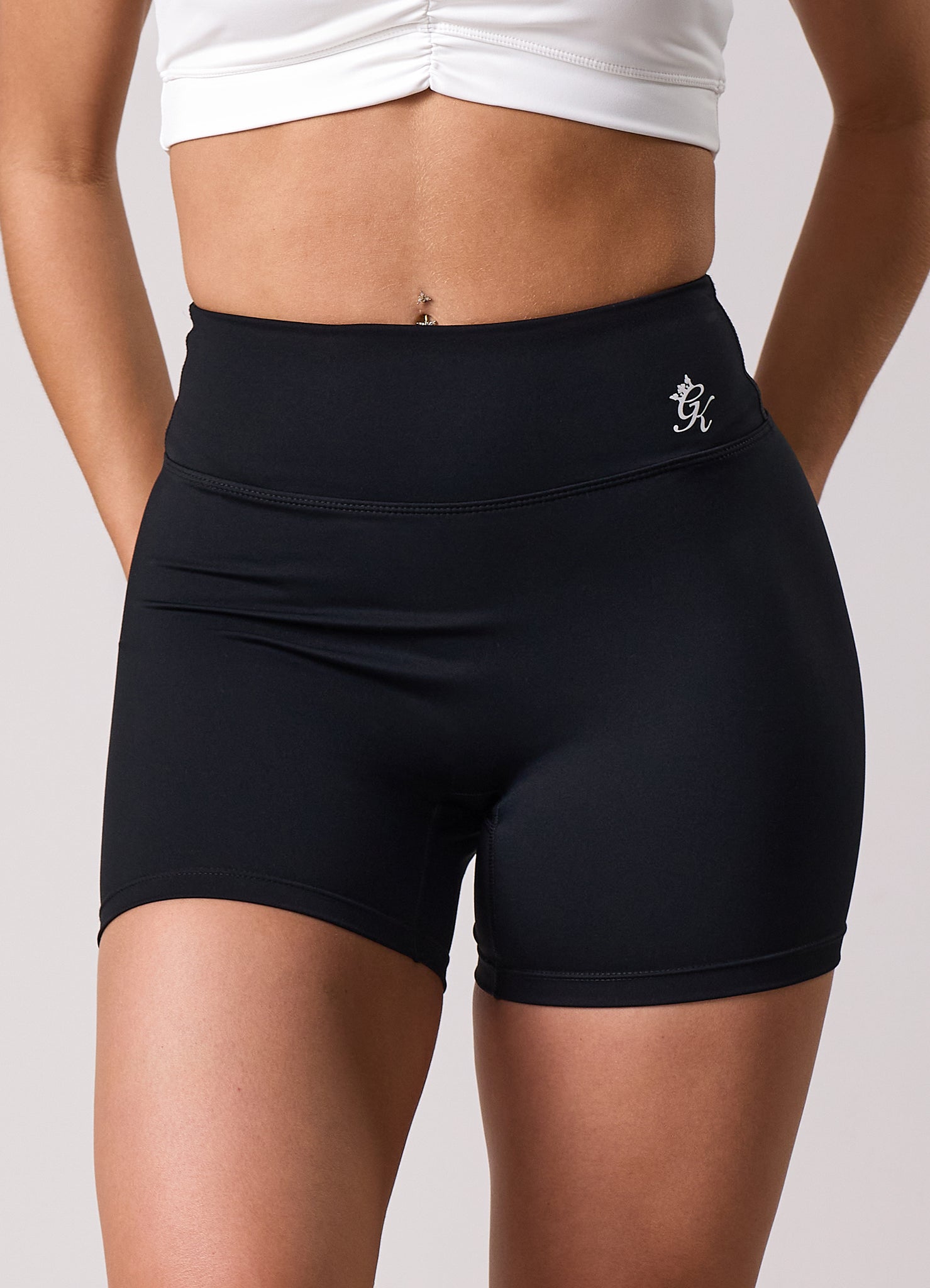 Gym King 365 Scrunch Short - Black