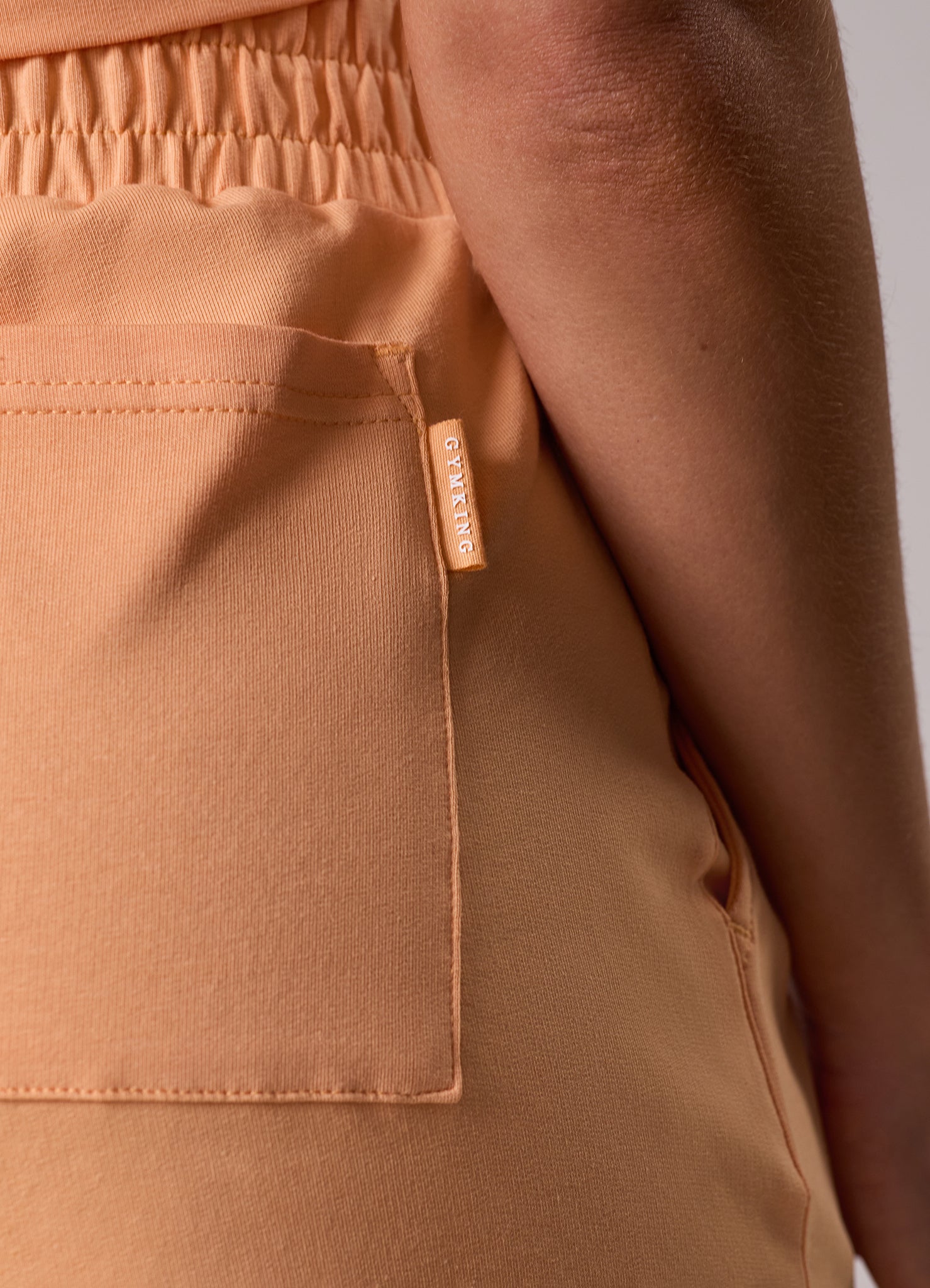 Gym King 365 Jersey Short - Apricot