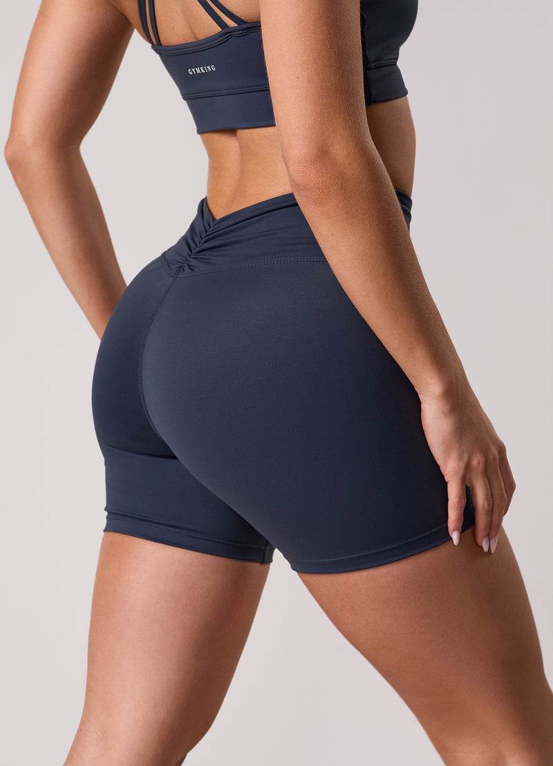 Gym King 365 Scrunch Short - Midnight Blue