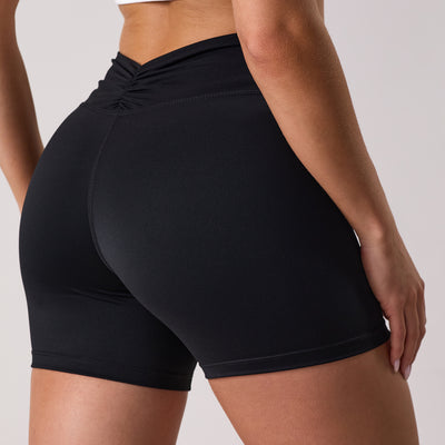 Gym King 365 Scrunch Short - Black