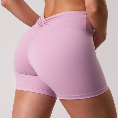 Gym King 365 Scrunch Short - Dusky Mauve