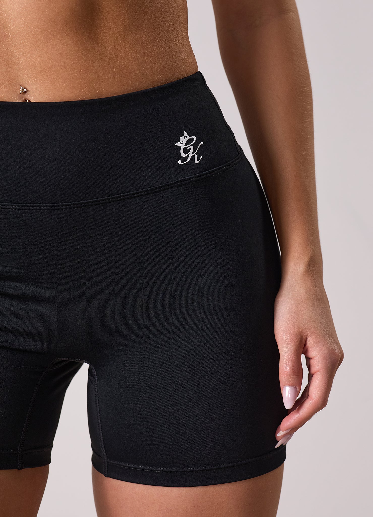 Gym King 365 Scrunch Short - Black