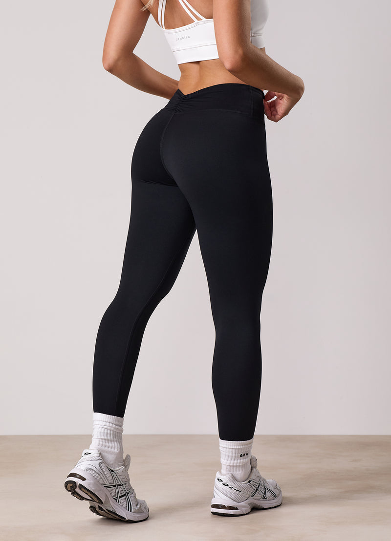 Gym King 365 Scrunch Legging - Black