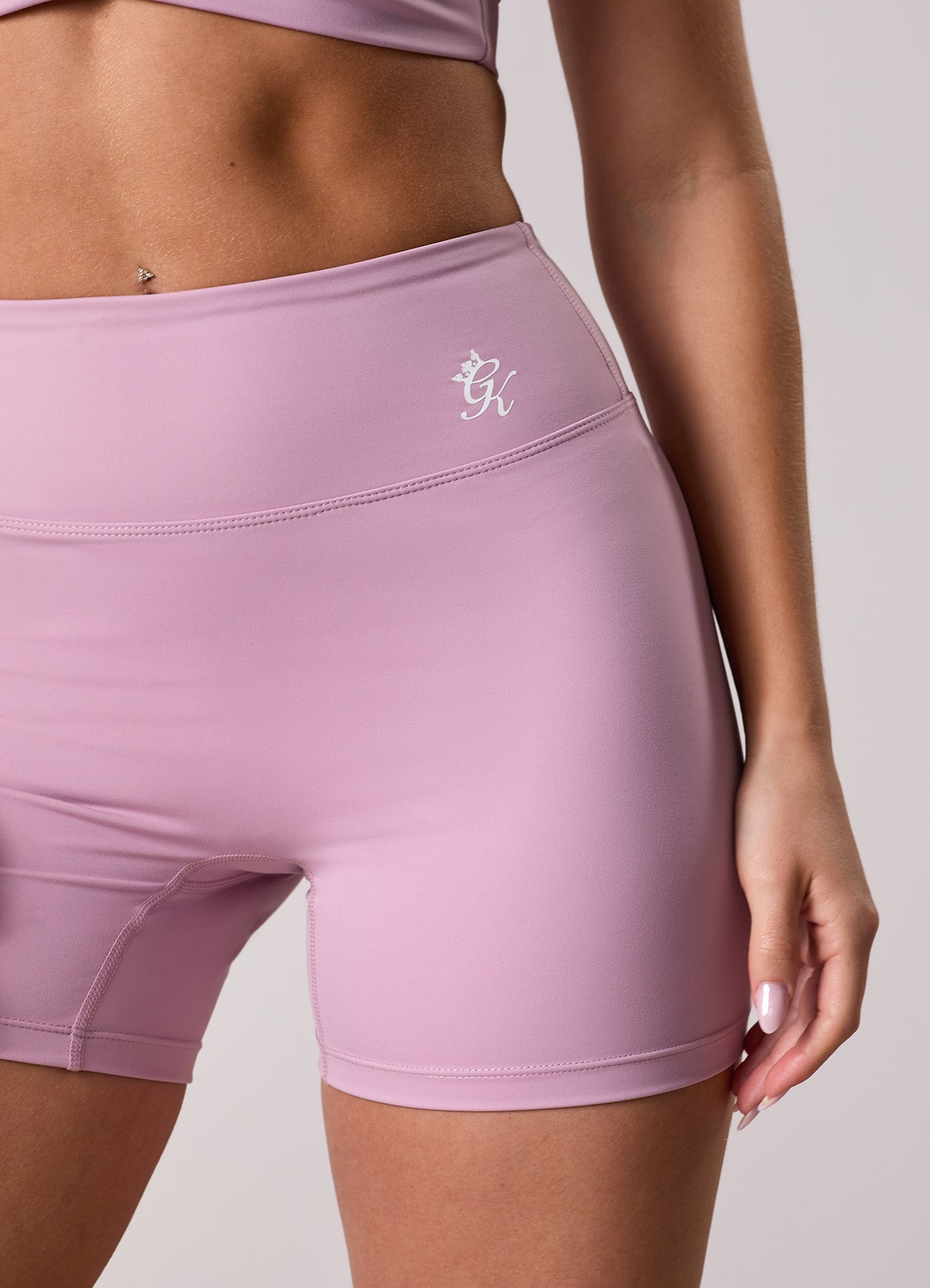 Gym King 365 Scrunch Short - Dusky Mauve