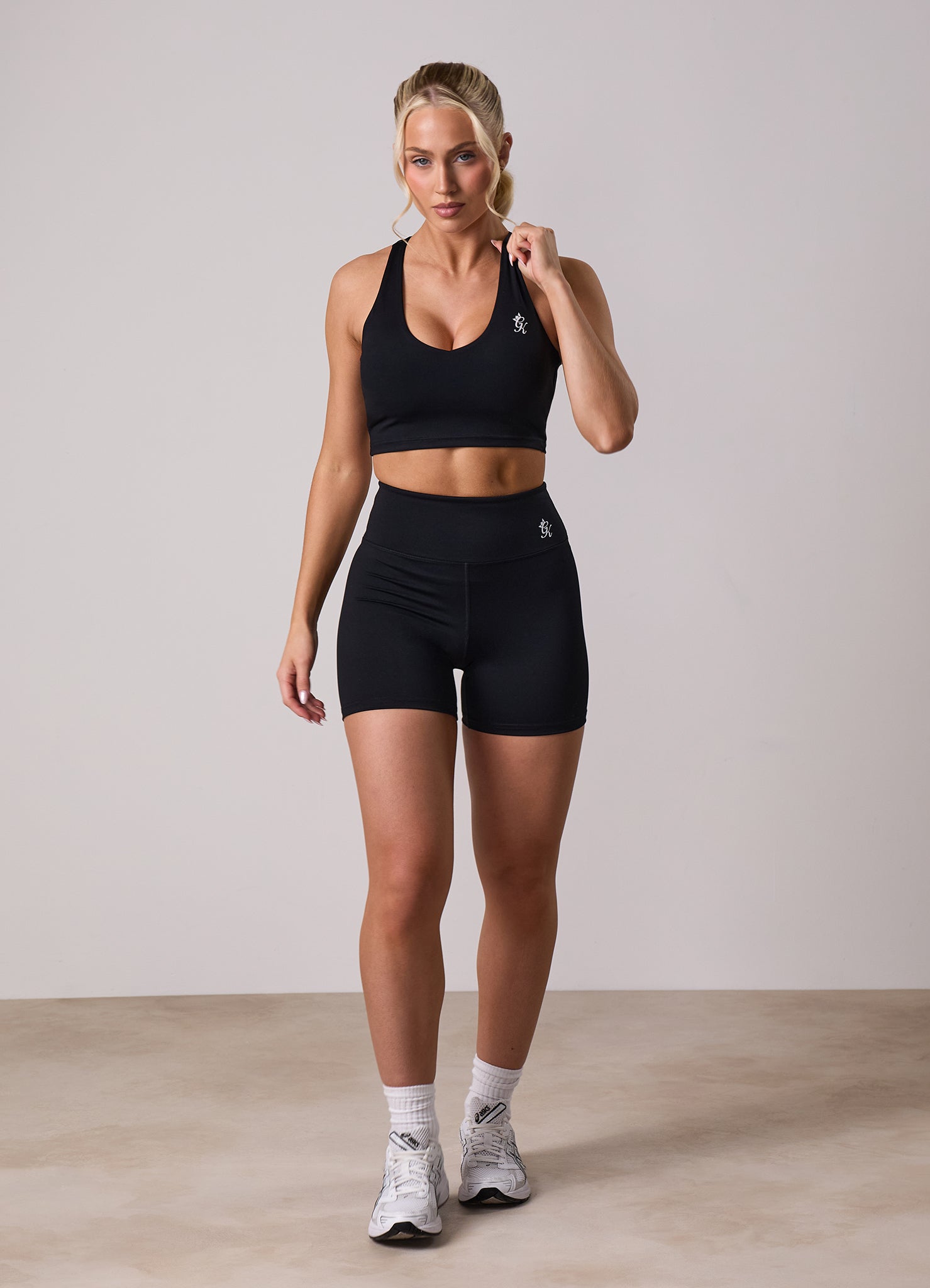 Gym King 365 V-Neck Tank - Black