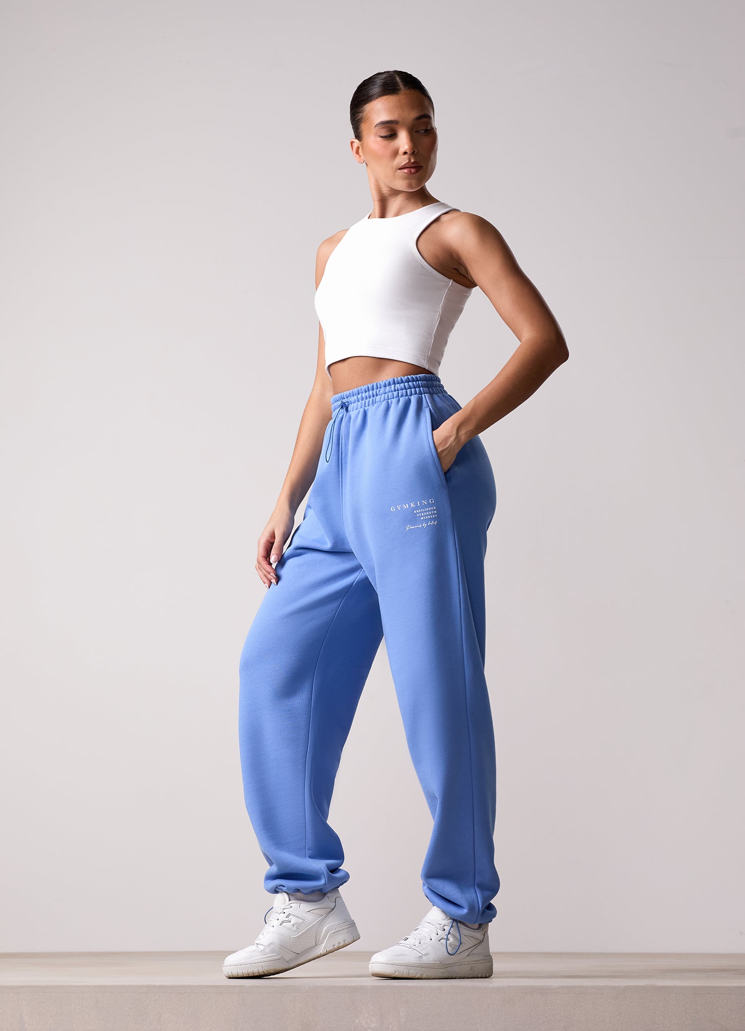 Gym King Define Bungee Jogger - Iris Blue