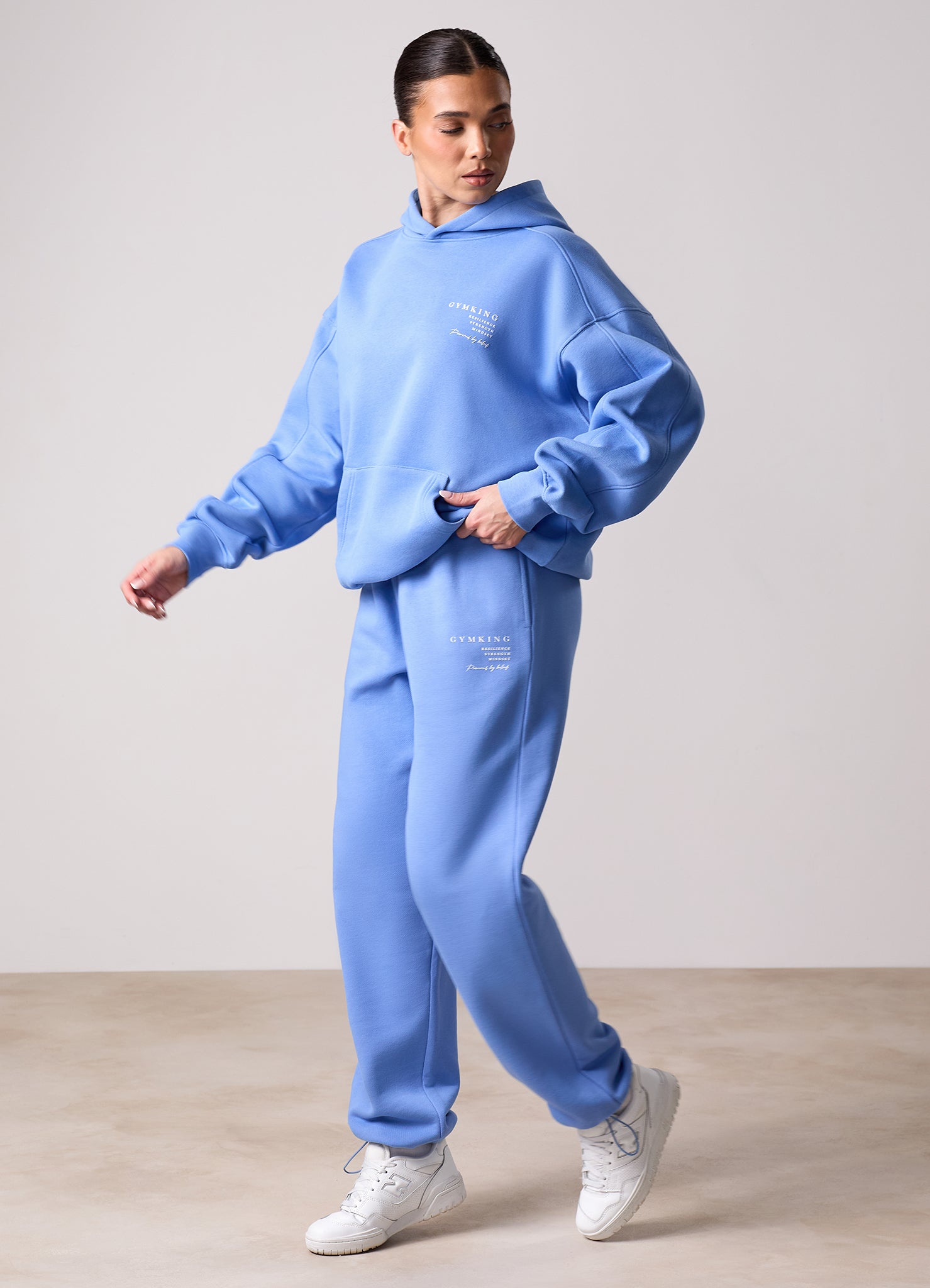Gym King Define Bungee Jogger - Iris Blue