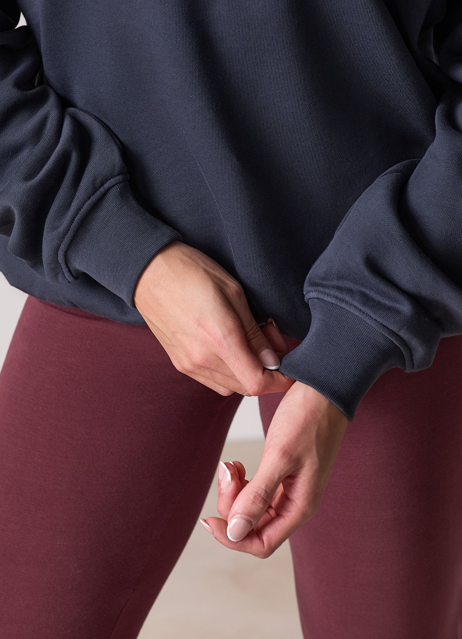 Gym King Compose 1/4 Zip Funnel - Midnight Blue