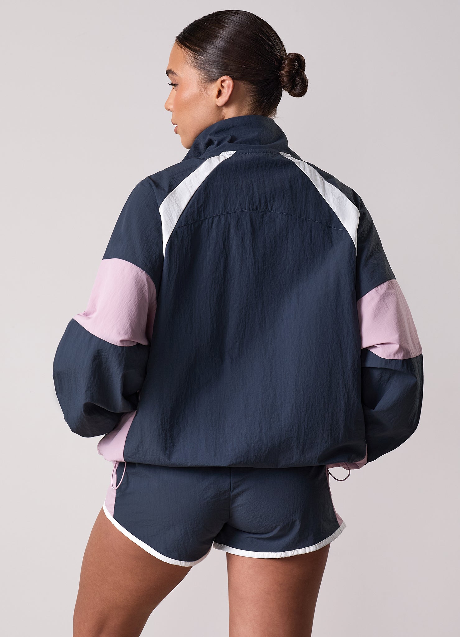Gym King Track Woven Jacket - Midnight Blue