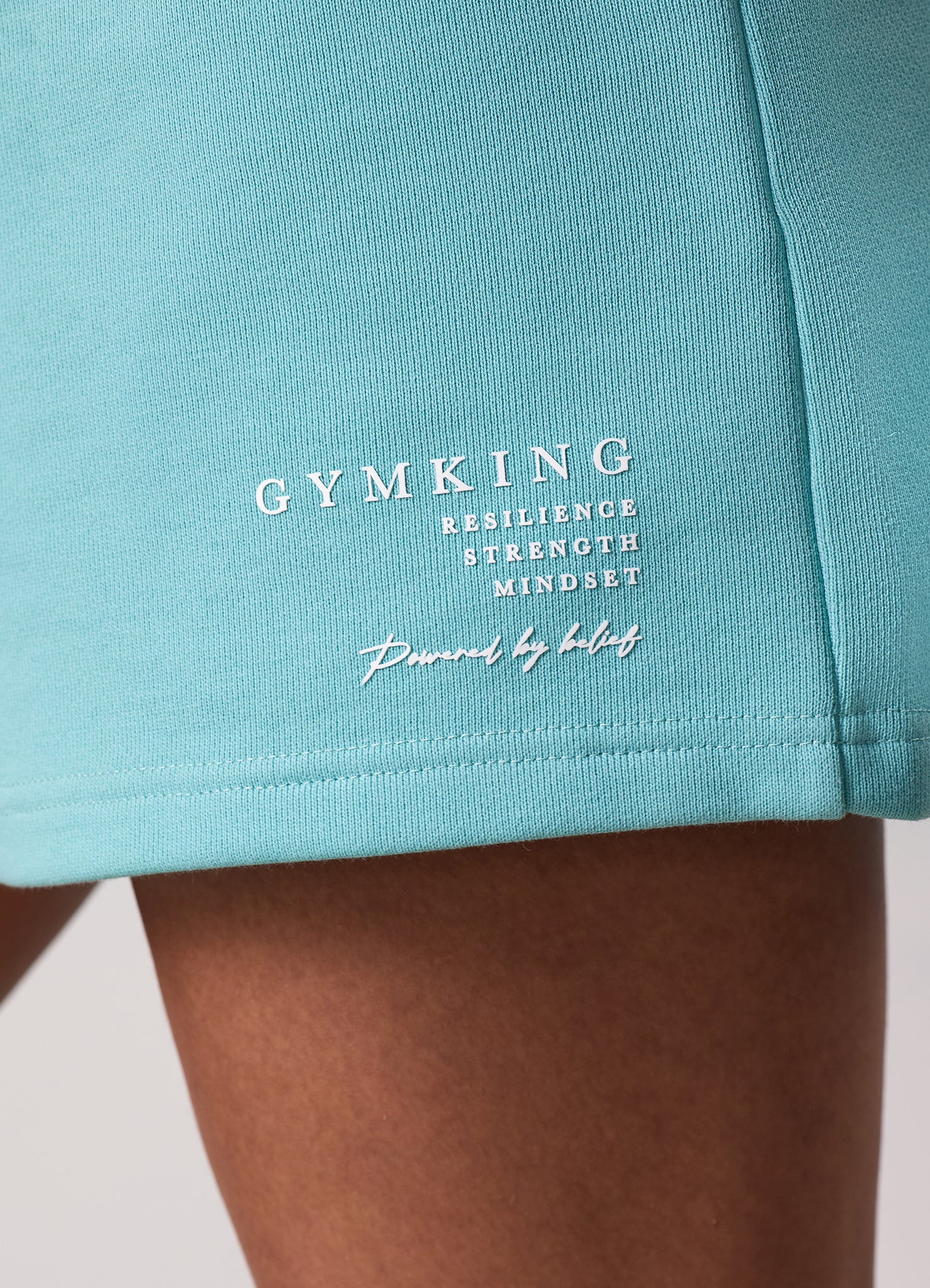 Gym King Define Bungee Short - Aquatic Blue