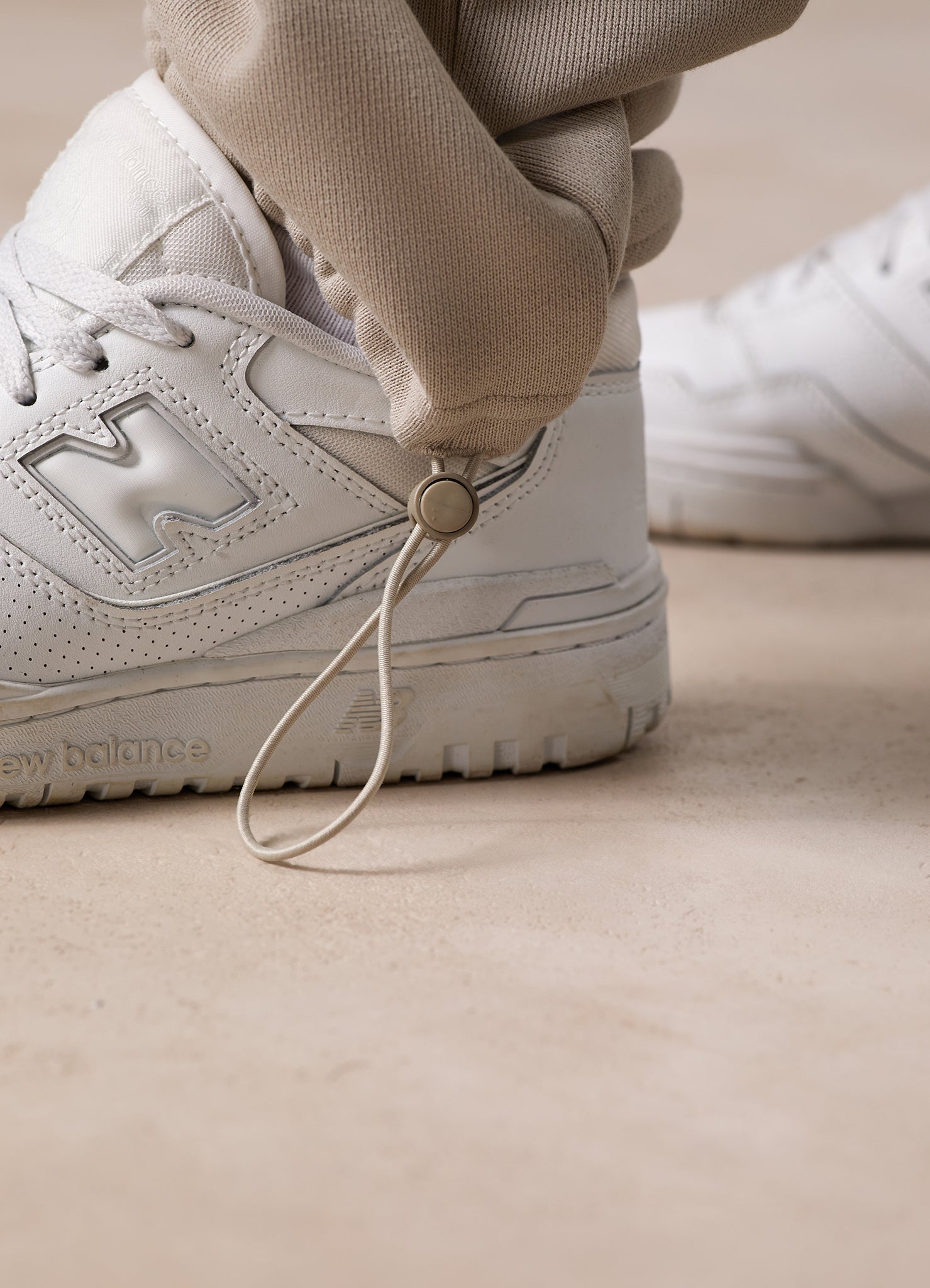 Gym King Define Bungee Jogger - Vanilla Brown