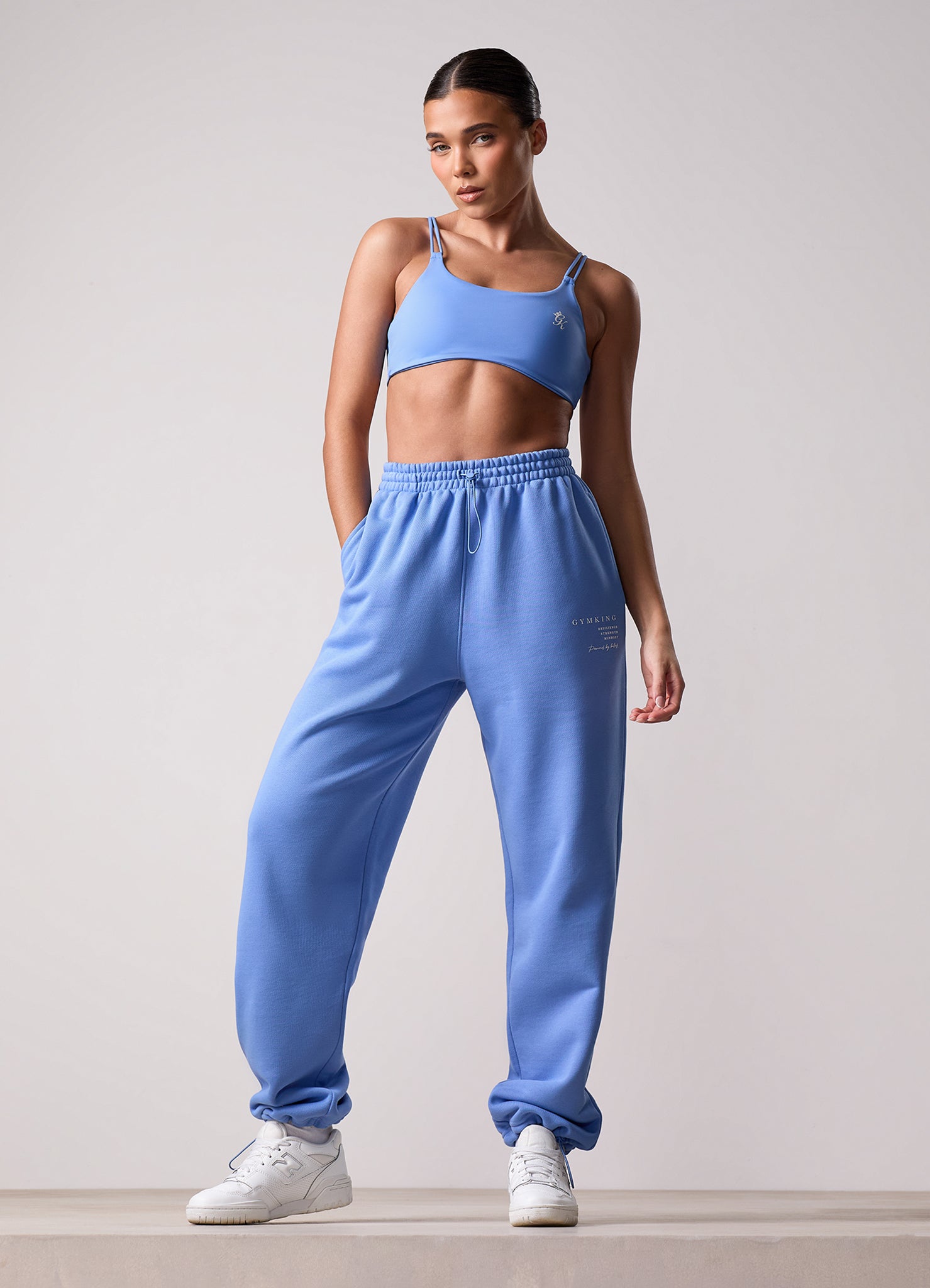 Gym King 365 Micro Sports Bra - Blue Iris