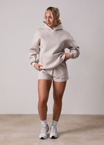 Gym King 365 Jersey Short - Pebble