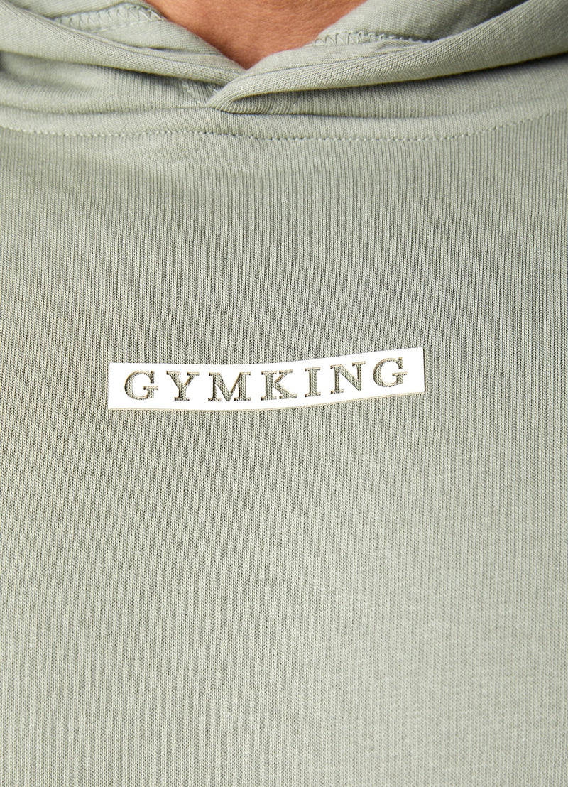 Gym King Box Logo Tracksuit - Soft Khaki