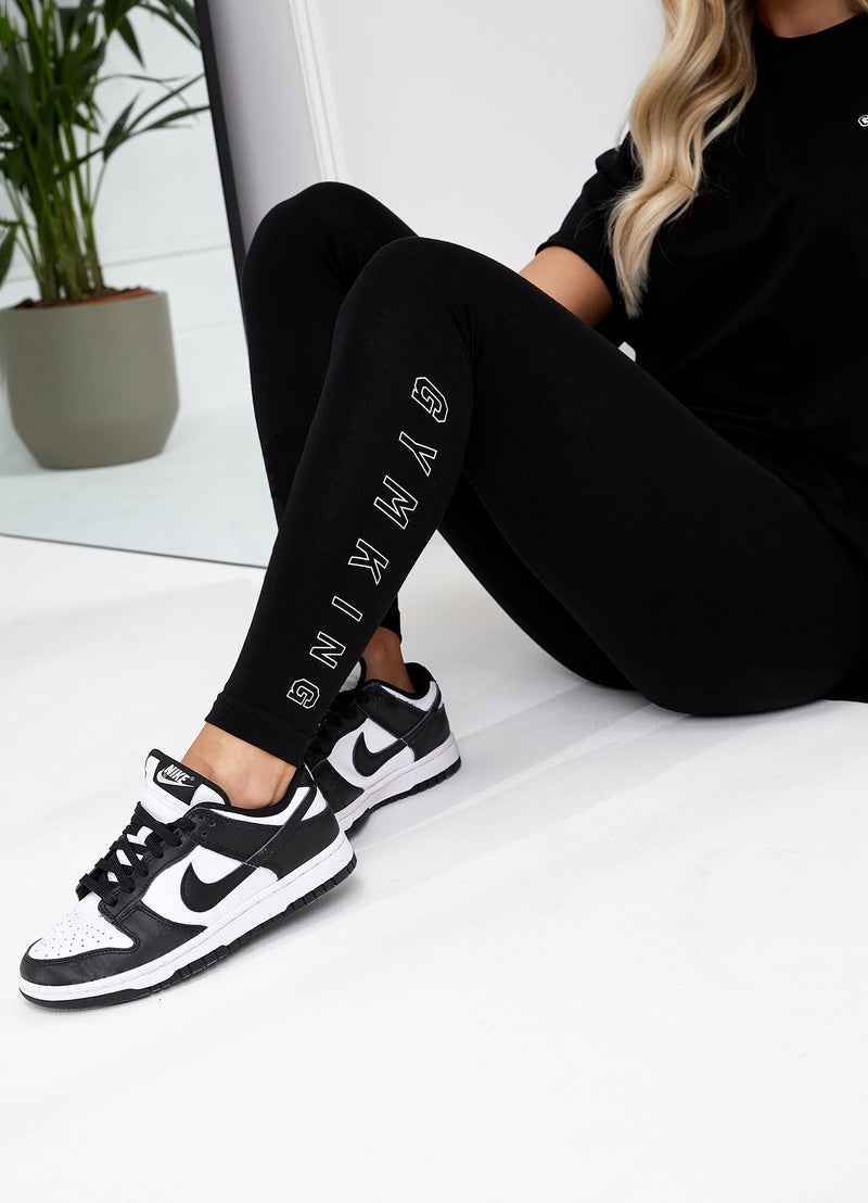 Gym King Radiance Jersey Legging - Black