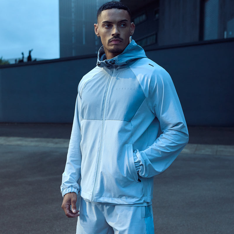 Gym King React Woven Jacket - Light Grey