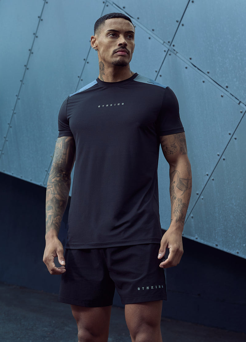 Gym King React Tee - Black