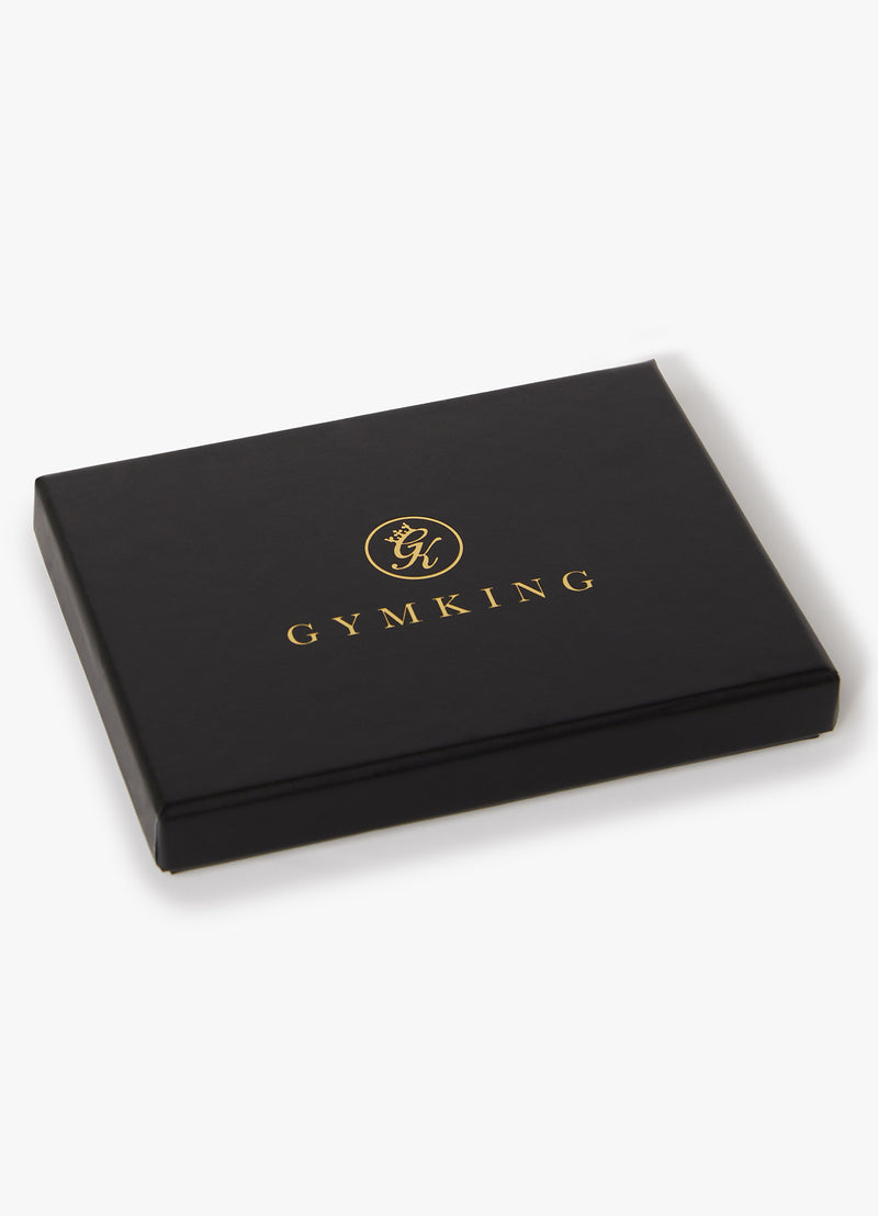 Gym King Debossed Card Holder - Black