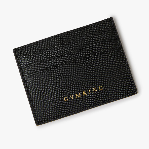 Gym King Debossed Card Holder - Black