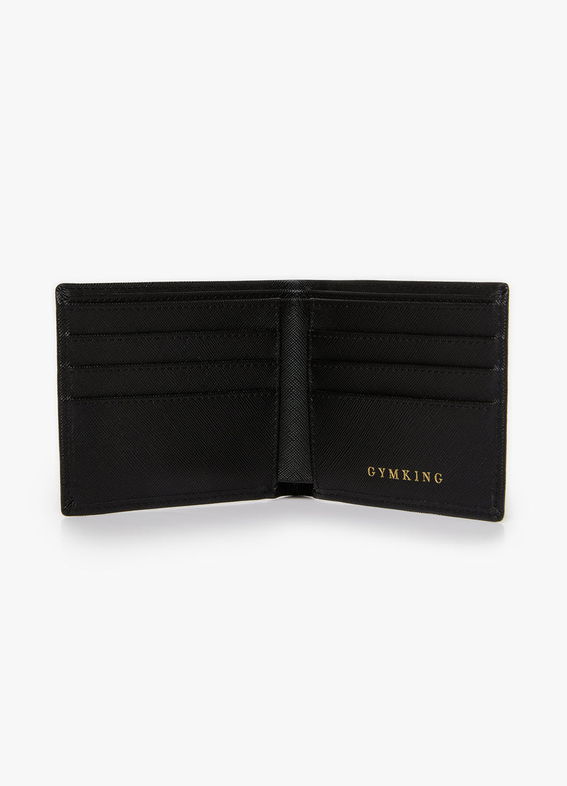 Gym King Debossed Wallet - Black