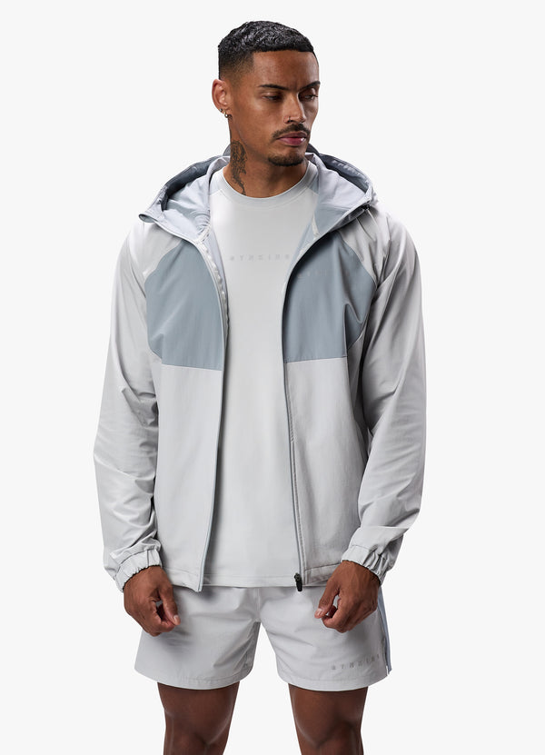 Gym King React Woven Jacket - Light Grey