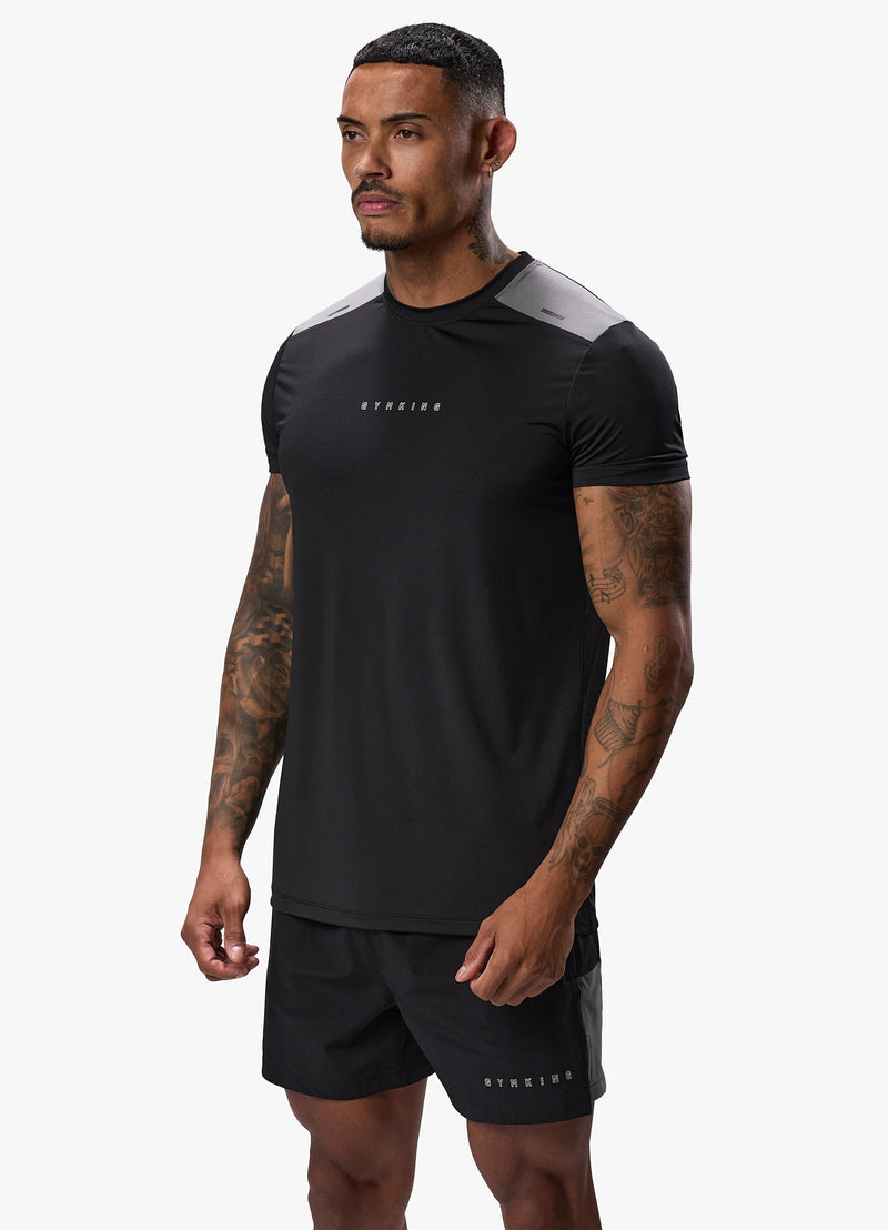 Gym King React Tee - Black