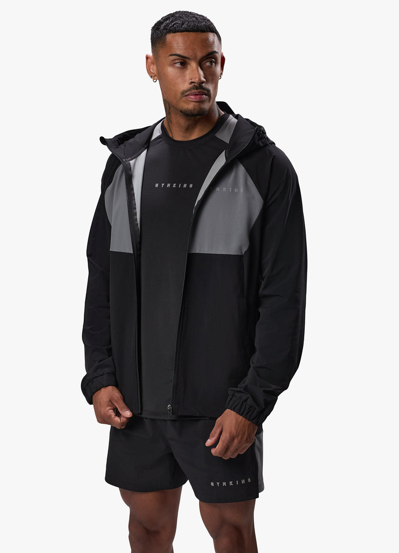 Gym King React Woven Jacket - Black