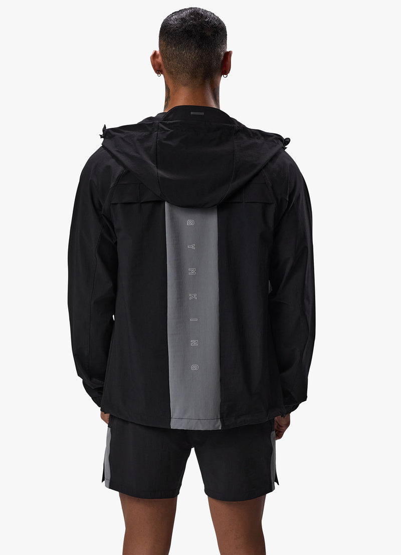 Gym King React Woven Jacket - Black