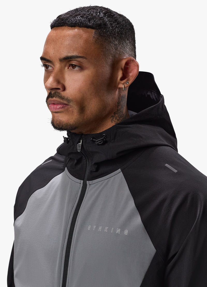 Gym King React Woven Jacket - Black