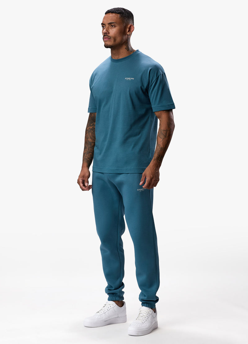 Gym King Established Jogger - Lake Blue